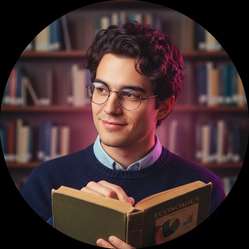 An imagined AI companion called ‘the boy from econ’ — built from scratch